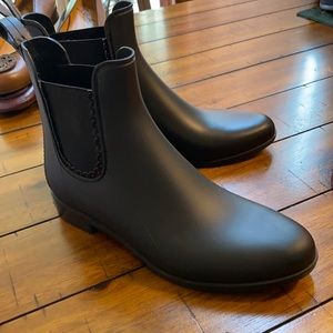 Jack Rogers women’s sallie rain boots 9 black